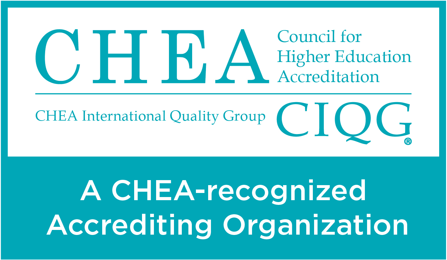 Recognized by CHEA Logo